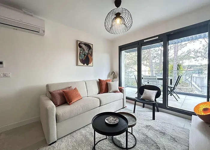 **sainte-maxime: Neuf 2 Pièces, Terrasse, Clim, 4 Couchages** - Fr-1-226-519